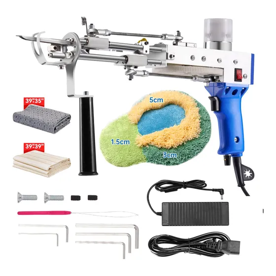 Kit Básico Para Alfombras Tufting Gun Besgeer, 2 En 1, Color