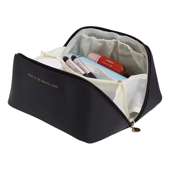 Organizador Estuche Cosmético Neceser Viaje Maquillaje Color Negro Una Ganga 240506