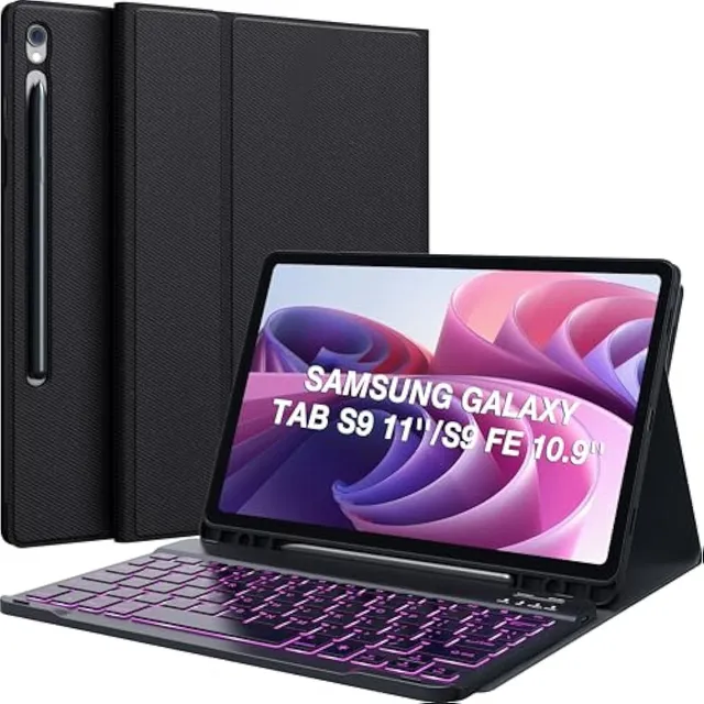 Chesona Funda Para Galaxy Tab S9 Fe Con Teclado,