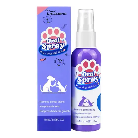 Spray Oral Para Perros Y Gatos.