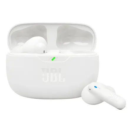 Audífonos Inalámbricos Jbl Vibe Beam 2 Bluetooth Color Blanc Blanco