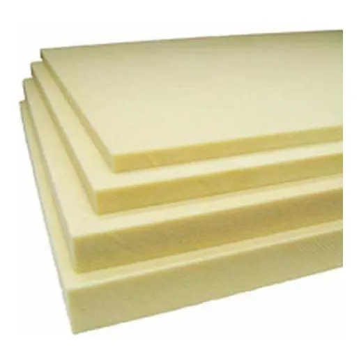 Planchas Polifón Densidad 21 1.40x1.90mt. 5cm. Color Blanco Diseño De La Tela Liso
