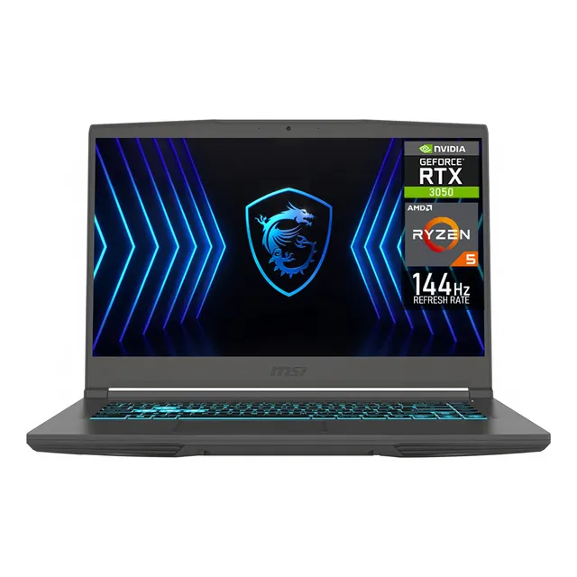 Laptop Gamer Msi Thin A15 Nvidia Geforce Rtx 3050 Amd Ryzen 5 16gb Ram 512gb Ssd Windows 11 Home