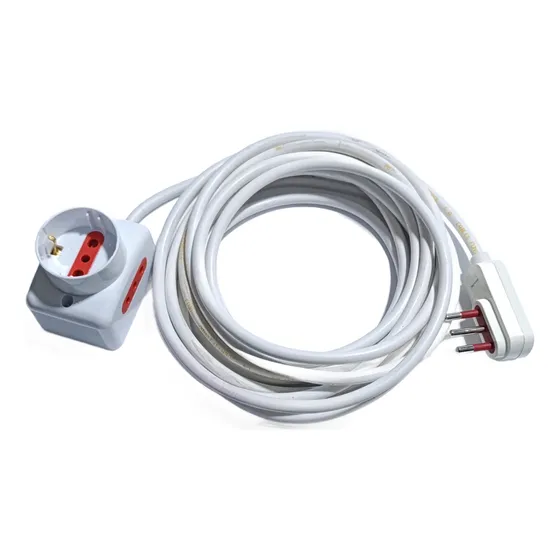 Alargue 15mt Cable Goma Blanco Schuko + 2p 2x1mm
