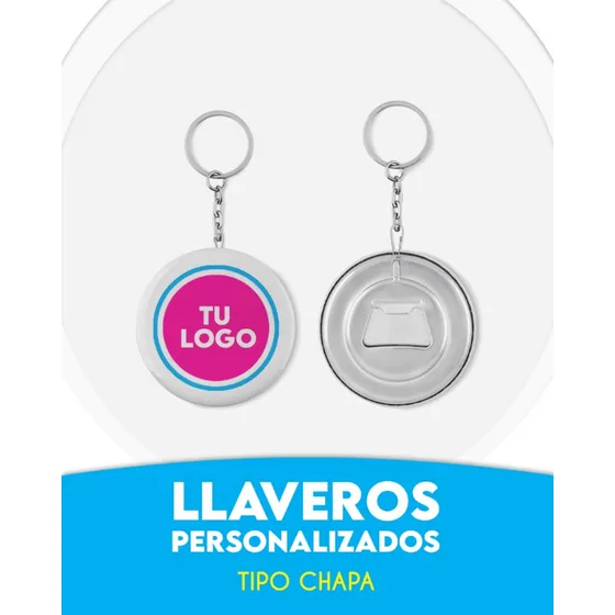 Llaveros Publicitarios O Personalizados Chapa Destapador