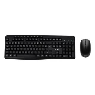 Kit Teclado Y Mouse Inalambrico Acteck Mk450 Ac-931748 Negro Kit Teclado Y Mouse Inalambrico Acteck Mk450 Ac-931748 Negro