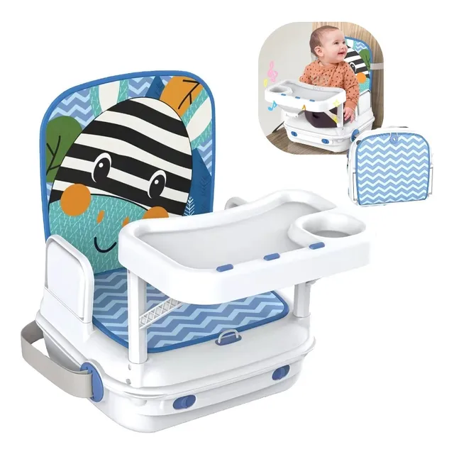 Comedor Portátil Para Bebe Montable Económico Bandeja 3 En 1