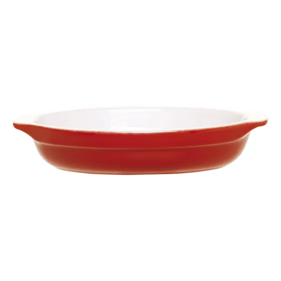Emile Henry Cereza Ovalada (8.0 In) Color Rojo