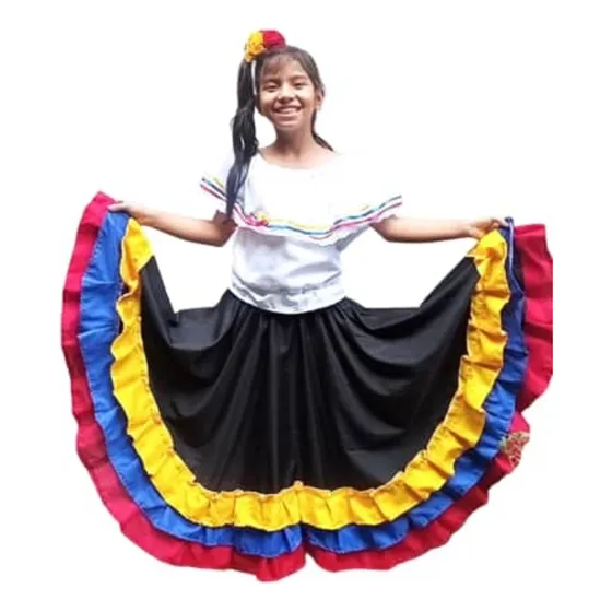 Trajes Tricolor Tipico Folklore Venezolano Llanero