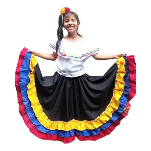 Trajes Tricolor Tipico Folklore Venezolano Llanero