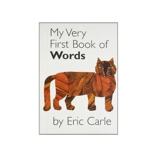 Libro, Inglés, Eric Carle- Words