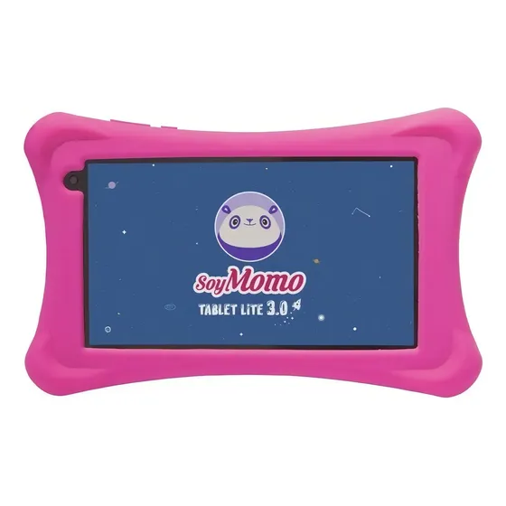 Tablet con funda SoyMomo 7" 32GB color rosado 2GB de memoria RAM
