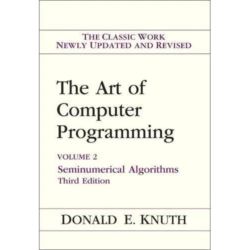 Art Ofputer Programming, Volume 2 Seminumerical., de Knuth, Donald. Editorial Addison-Wesley Professional en inglés