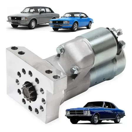 Motor De Partida Arranque Rápida Opala 4cc E 6cc 12v 10d