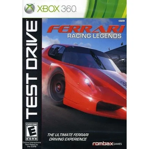 Videojuego Test Drive Ferrari Racing Legends Xbox 360