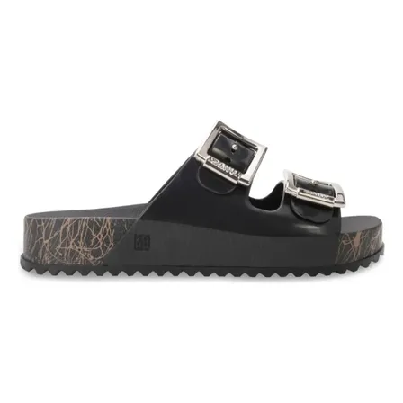 Sandália Zaxy Slide Partner Feminina Papete Birken Macia