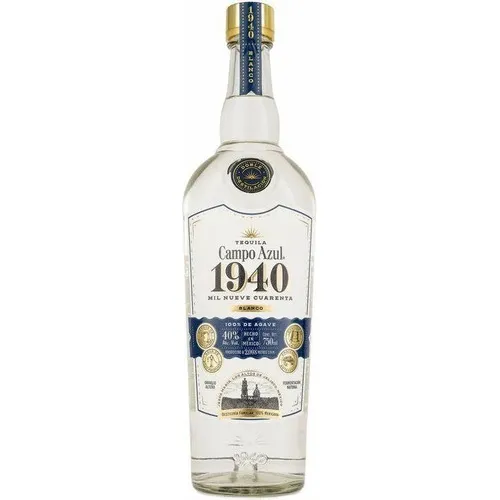 Tequila Campo Azul 1940 Blanco 750ml