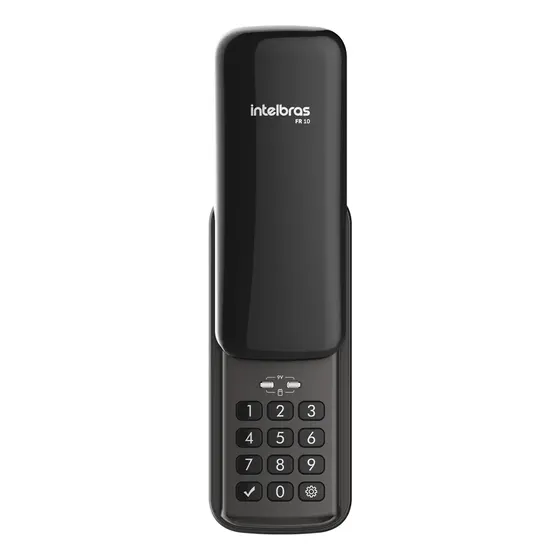 Fechadura Digital de Sobrepor com Senha FR 10 Preto Intelbras