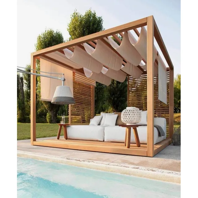 Pérgolas Madera Exteriores Y Jardín
