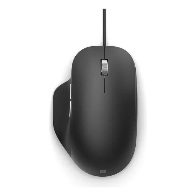Mouse Microsoft Ergonomic Black Usb Color Negro
