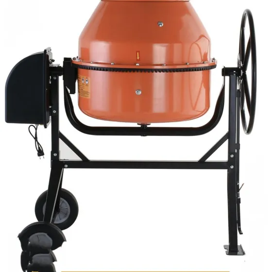 Trompo Mezclador Cemento Concreto 210 L Eléctrico 