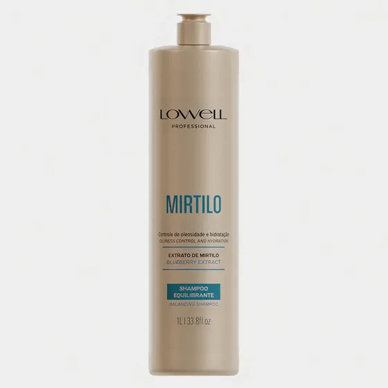 Shampoo Lowell Equilibrante Extrato de Mirtilo 1 Litro