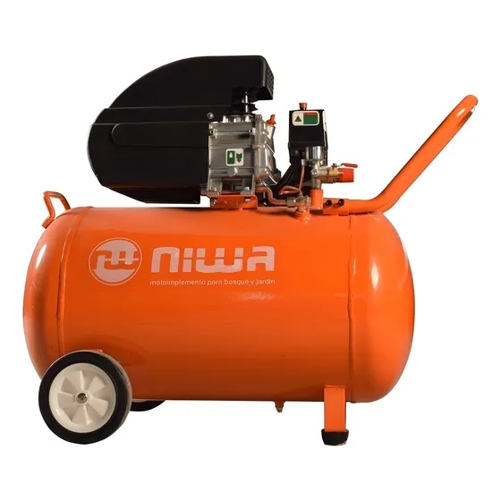 Compresor 100 Litros 2.5 Hp Monofasico Aire Comprimido Niwa Color Naranja Fase eléctrica Monofásica Frecuencia 50 Hz