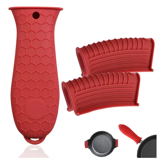 Hzmm 3 Soporte Silicona Mango Caliente Asidero Agarradera Al