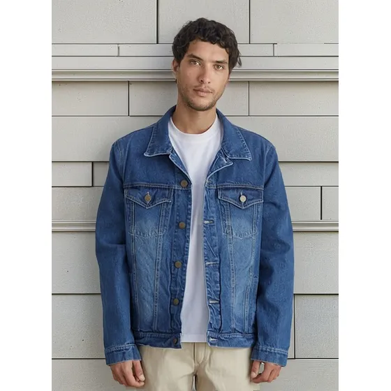 Campera Jean Clasico Hombre High Royal
