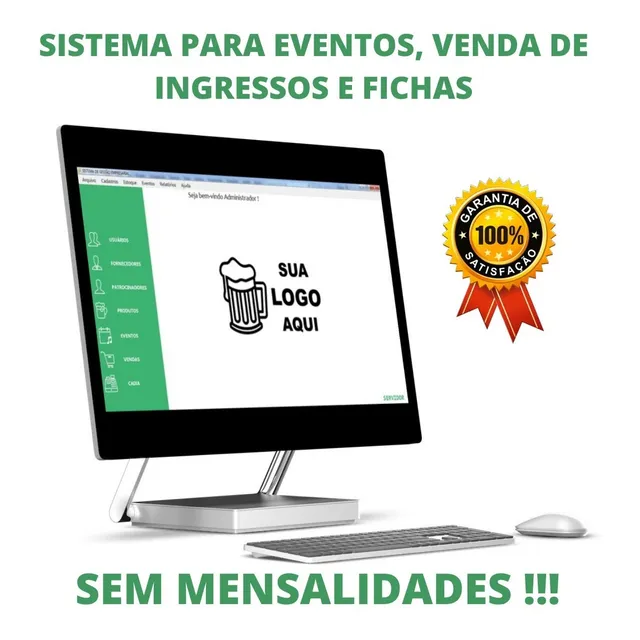 Sistema Para Emissão De Tickets E Fichas De Bar E Ingressos