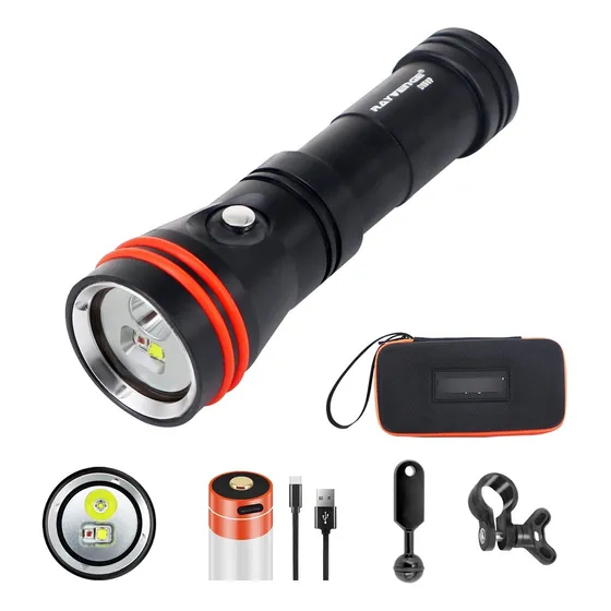 Luz Video Buceo 3000 Lumene Lampara Fotografia Profesional
