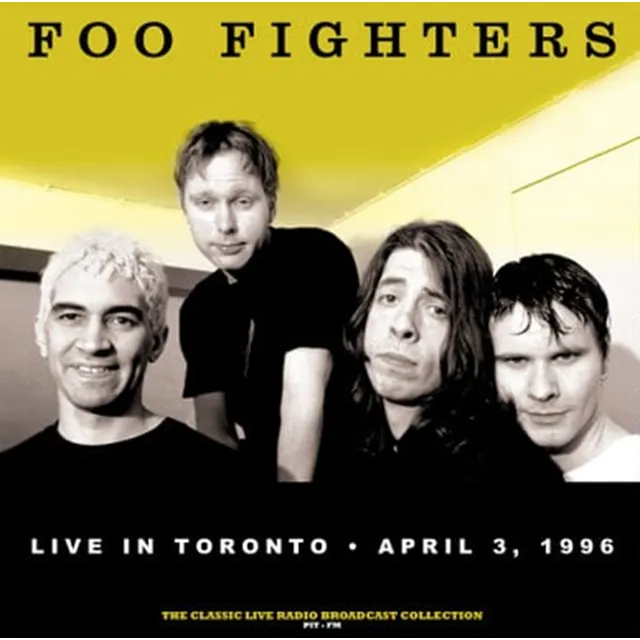 Foo Fighters Live In Toronto 1996 Yellow Edition Vinilo