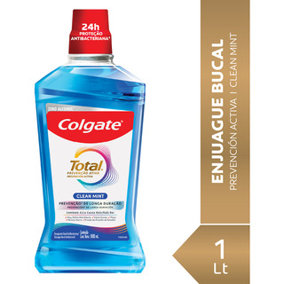 Enjuague Bucal Colgate Total Clean Mint 1 L Enjuague Bucal Colgate Total Clean Mint 1 L