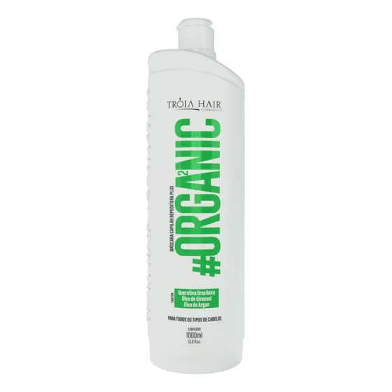 Escova Progressiva Tróia Hair Organica De 1l 1kg