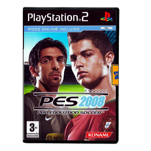 Juego Pro Evolution Soccer 2008 Ps 2 - Físico En Caja
