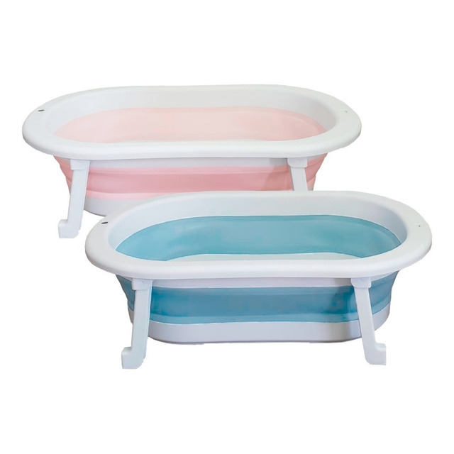 Banheira De Bebe Retrátil Dobrável Em Silicone Banheira De Bebe Retrátil Dobrável Em Silicone