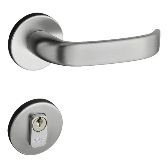 Fechadura Magnum Externa Roseta Redonda Escovado 931-80 Pado
