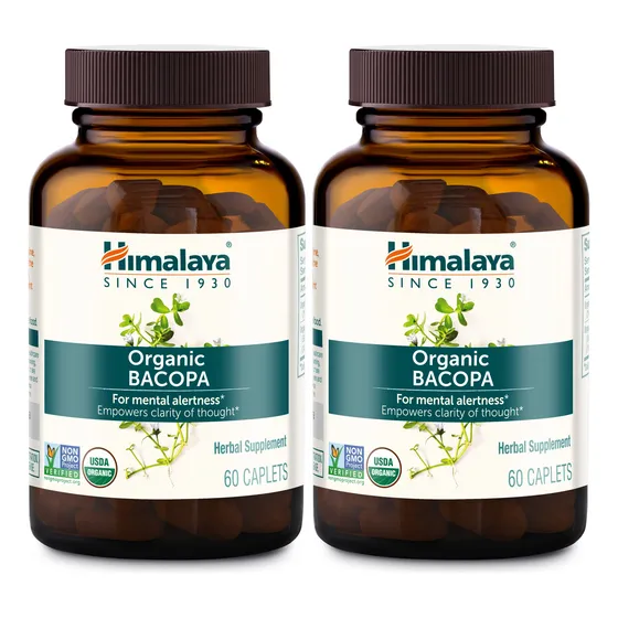 Suplemento Orgánico De Bacopa Monnieri Del Himalaya 750 Mg 6