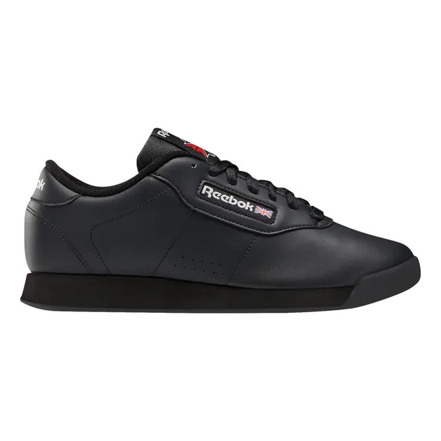 Tenis Choclo Clasico Reebok Princess Negro Para Mujer