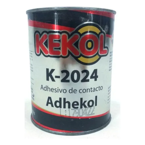 Adhesivo Cemento Doble Contacto Kekol K-2024 750 gramos con Tolueno Amarillo Verdoso