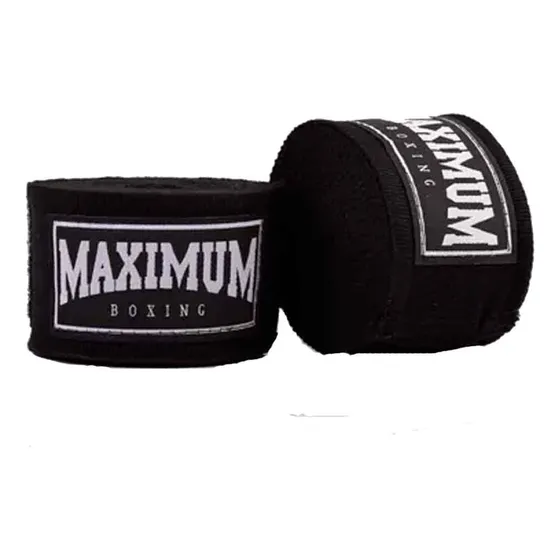 Acessório Para Artes Marciais Bandagem De 3 Metros - Maximum Cor Black (preto)