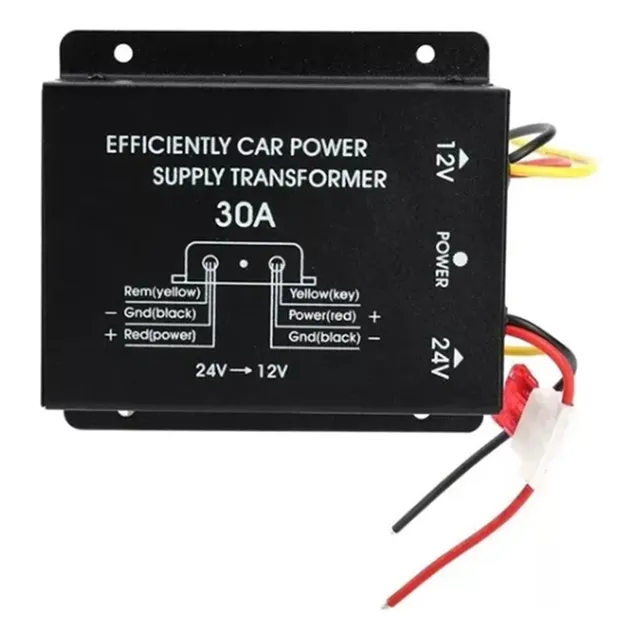 Inversor De Voltaje 24 A 12 Volt 30 A -conversor Voltaje