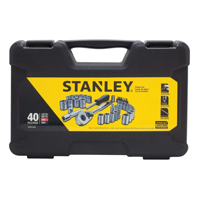 Juego De Herramientas Mecanicas Stanley 40 Pz Stmt71648