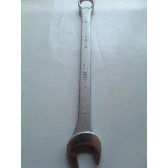 Llave Combinada 1 Pulgada Stanley Estriada 12-ptos 25.4mm 