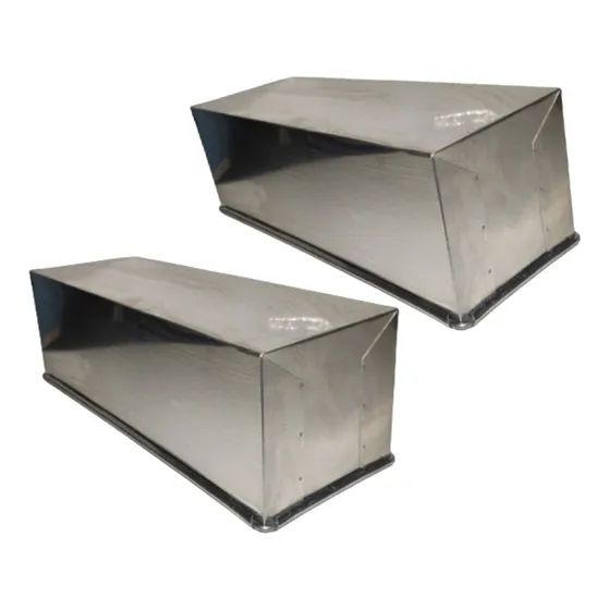 Kit 2 Forma De Bolo Retangular Super Fatia 30x10x10