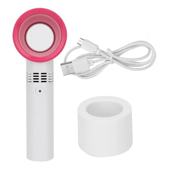 Ventilador Para Pestañas Con Base Black&white