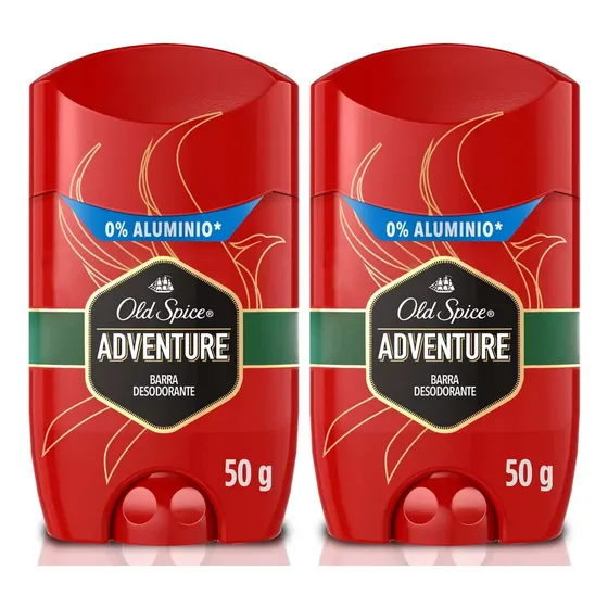 Desodorante Barra Adventure Old Spice Pack X2.