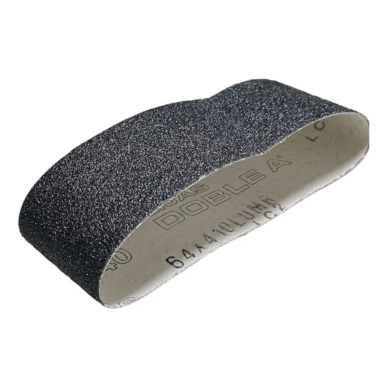 Lijas Bandas Tela Oxido Para Maderas Doble A 64 X 410