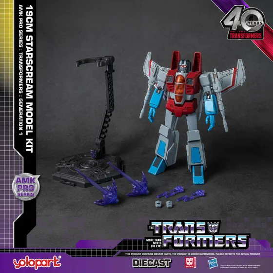 Transformers G1 Amk Pro Starscream Figuras De Acción Modelo