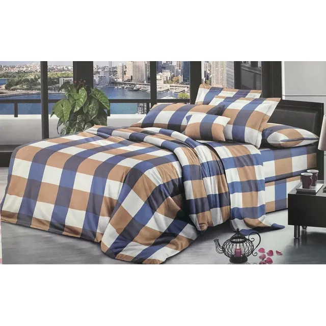 Juego Sabanas 2 Plazas Y Media * 100% Cotton Touch 200 Hilos